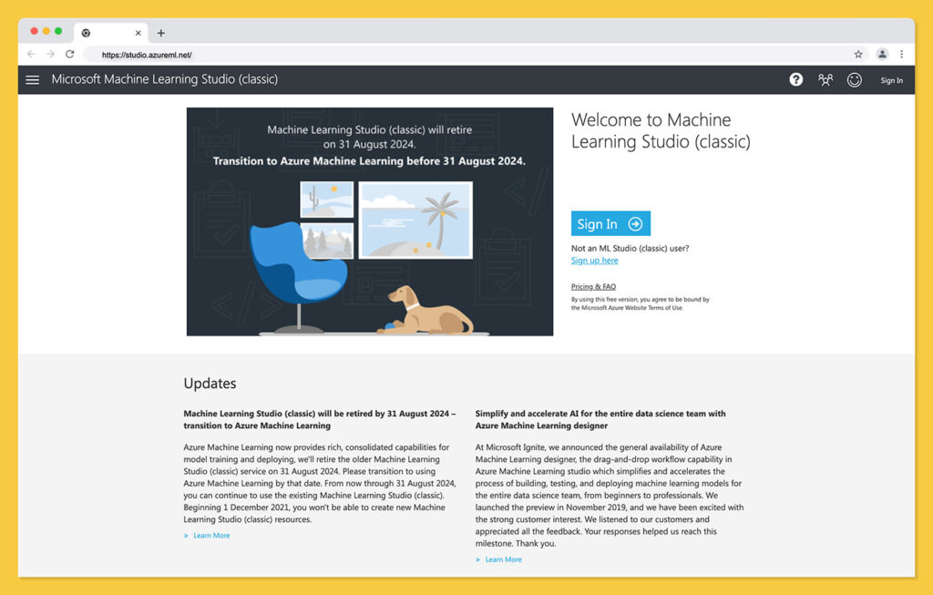 Microsoft-Machine-Learning-Studio-classic - Best Alternatives to Amazon SageMaker