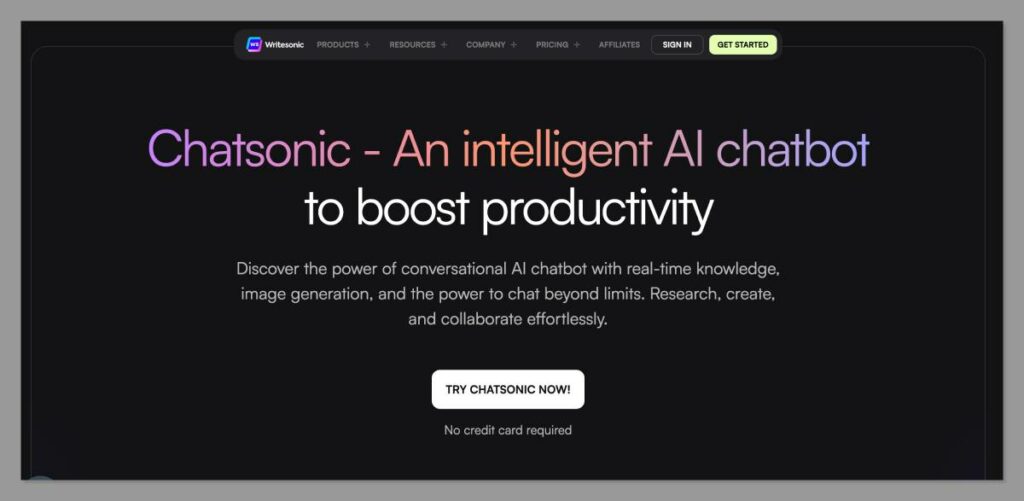 Chatsonic-Best ChatGPT Mobile Apps