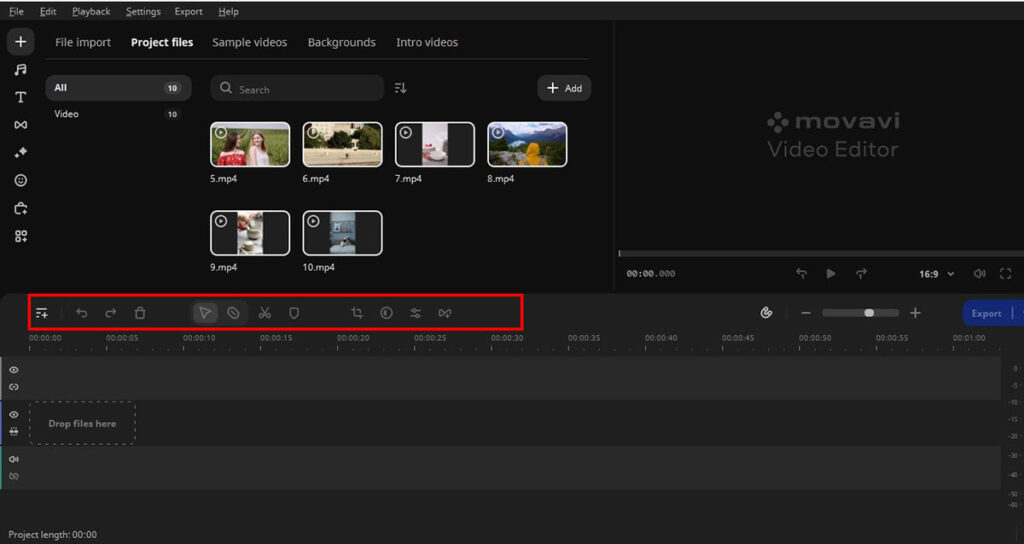 movavi edit video