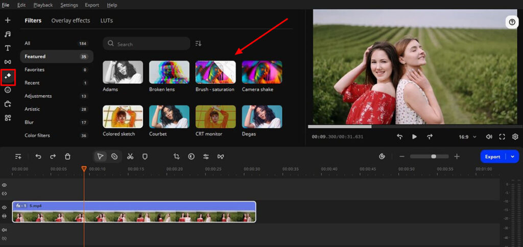 movavi filters