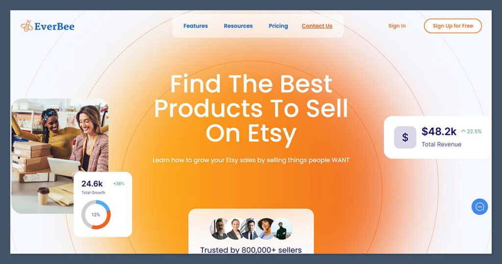 EverBee Homepage